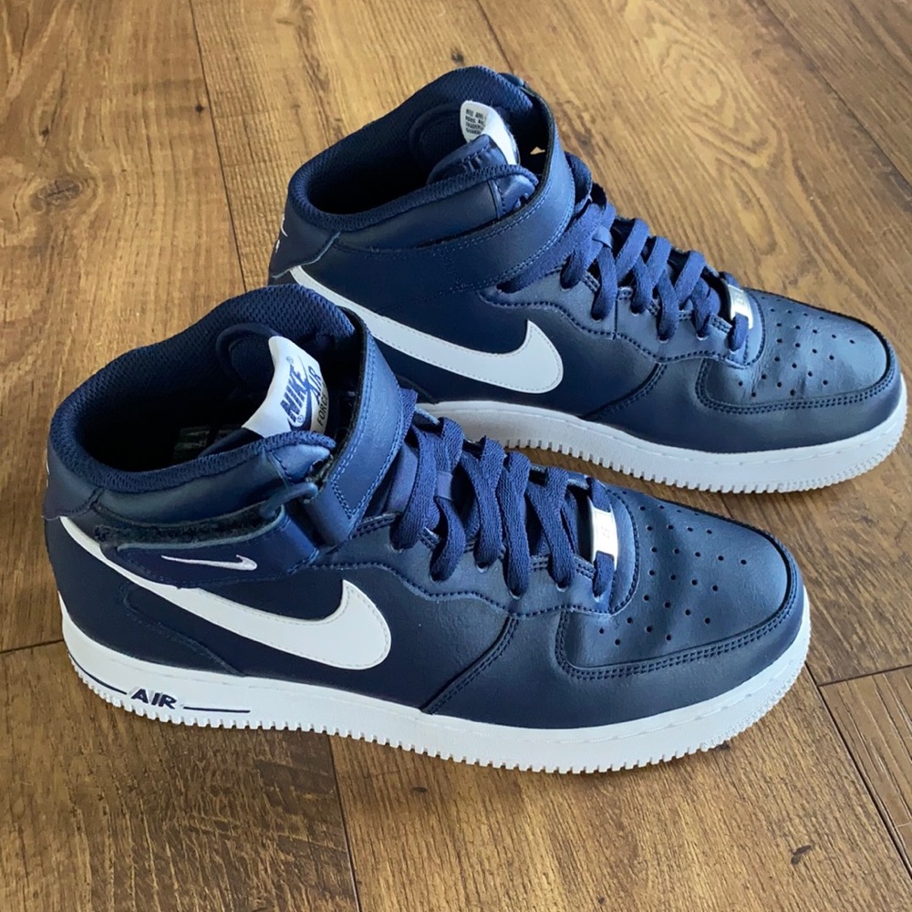 Nike Air Force 1 Mid midnight navy 8.5